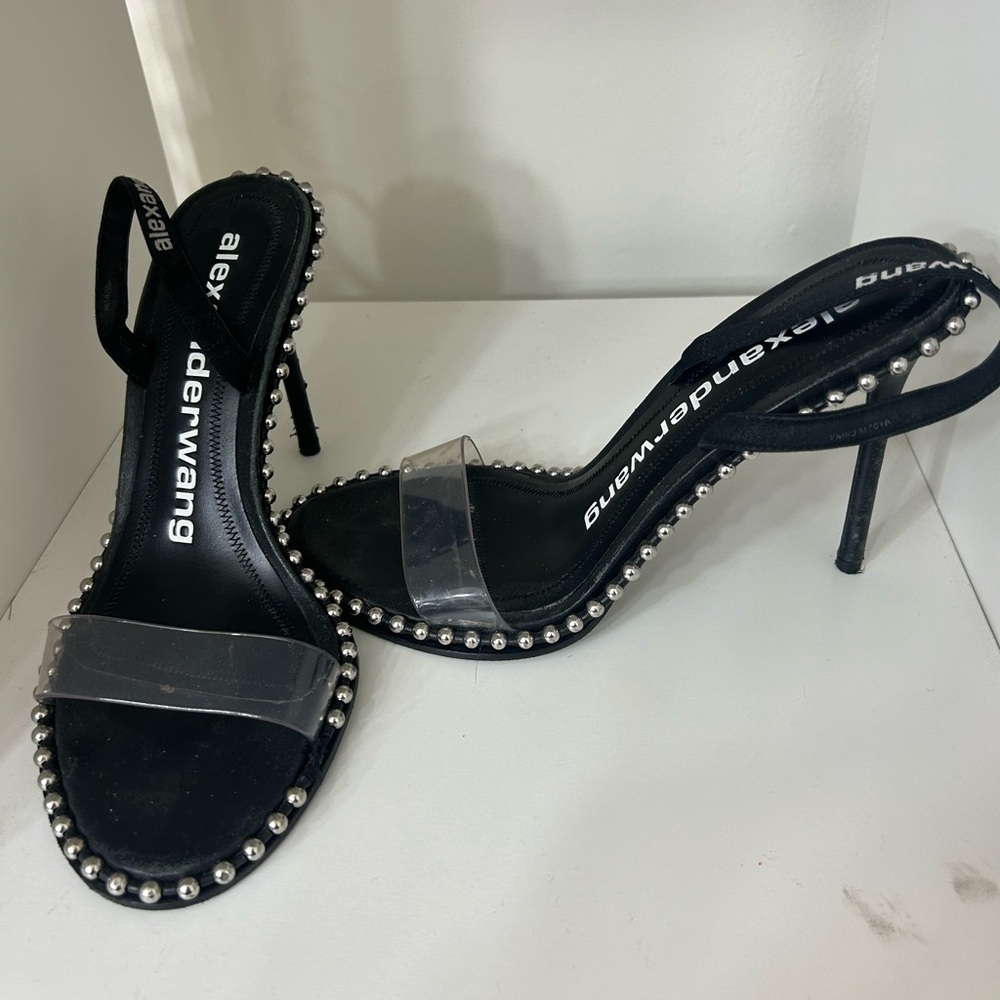 Alexander Wang

Nova Studded Slingback Sandals